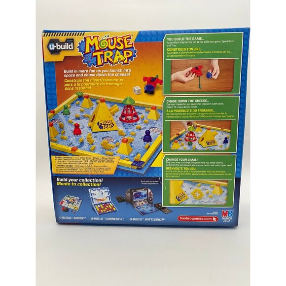 2010 U-Build Mouse Trap Board Game by Hasbro - Picture 2 of 5